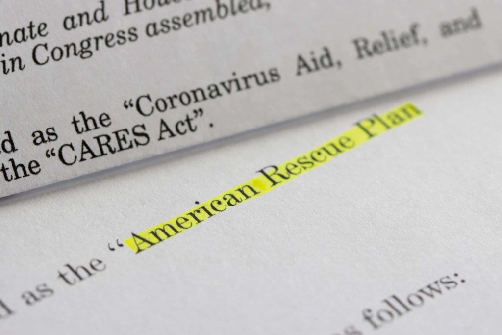American Rescue Plan Act of 2021 Signed Into Law by President Biden