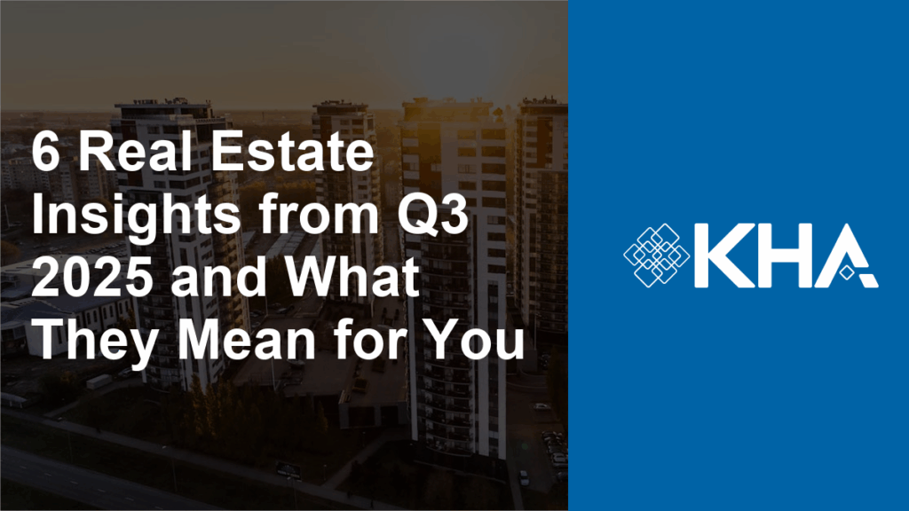 6 Real Estate Insights from Q3 2025 and What They Mean for You